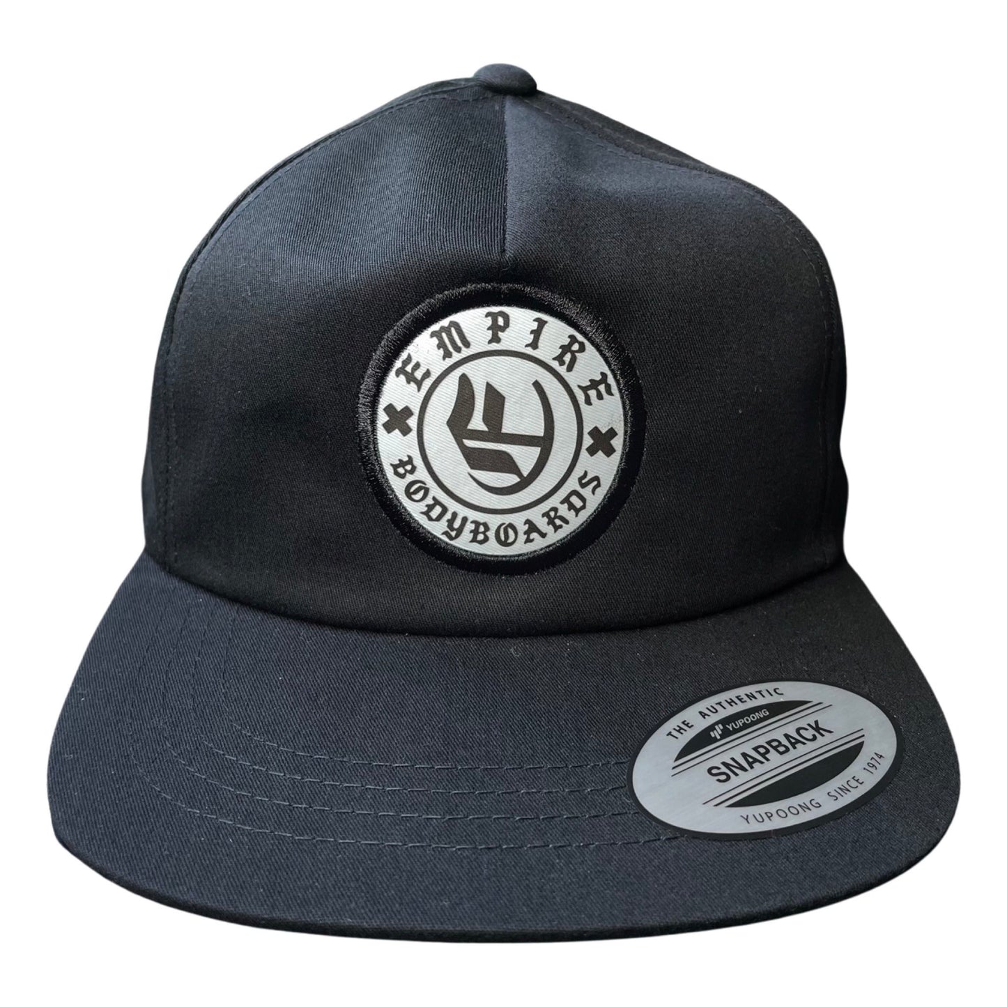 Empire Unstructured Snapback - Black