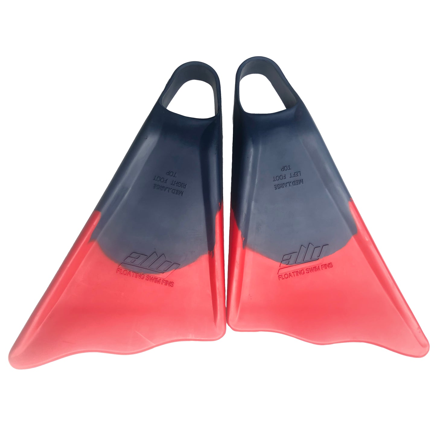 Ally Swim Fins Midnight/Red