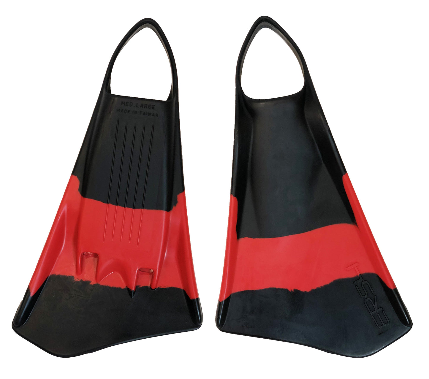 ERS4 Swim Fins Black/Red/Black