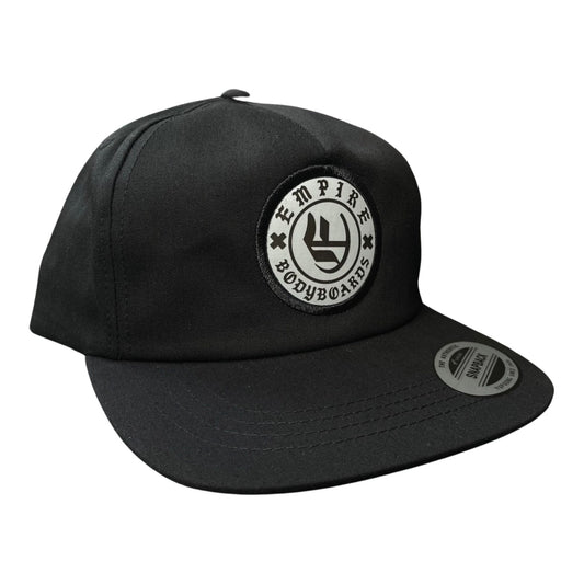 Empire Unstructured Snapback - Black