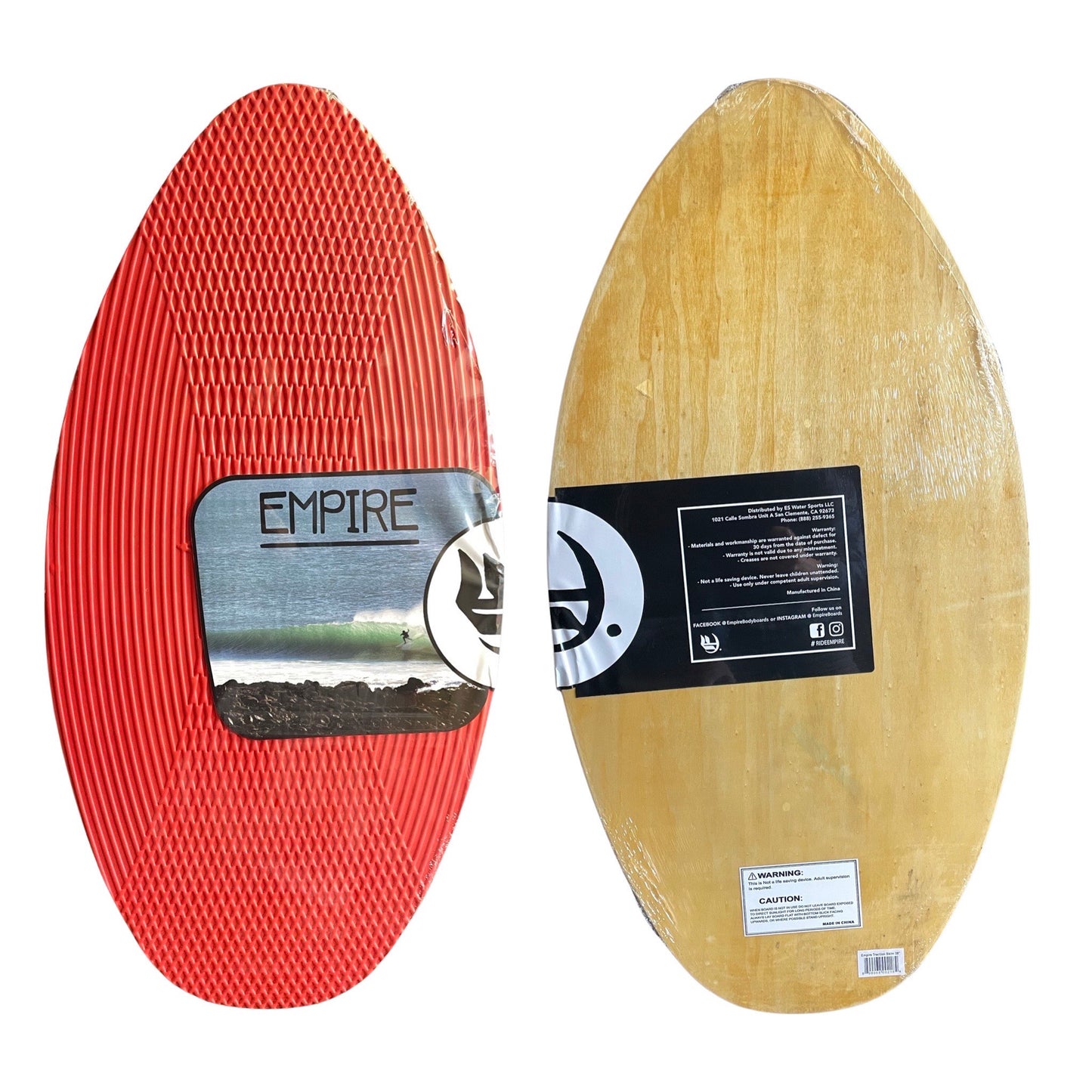 Empire Wood Traction Skimboard