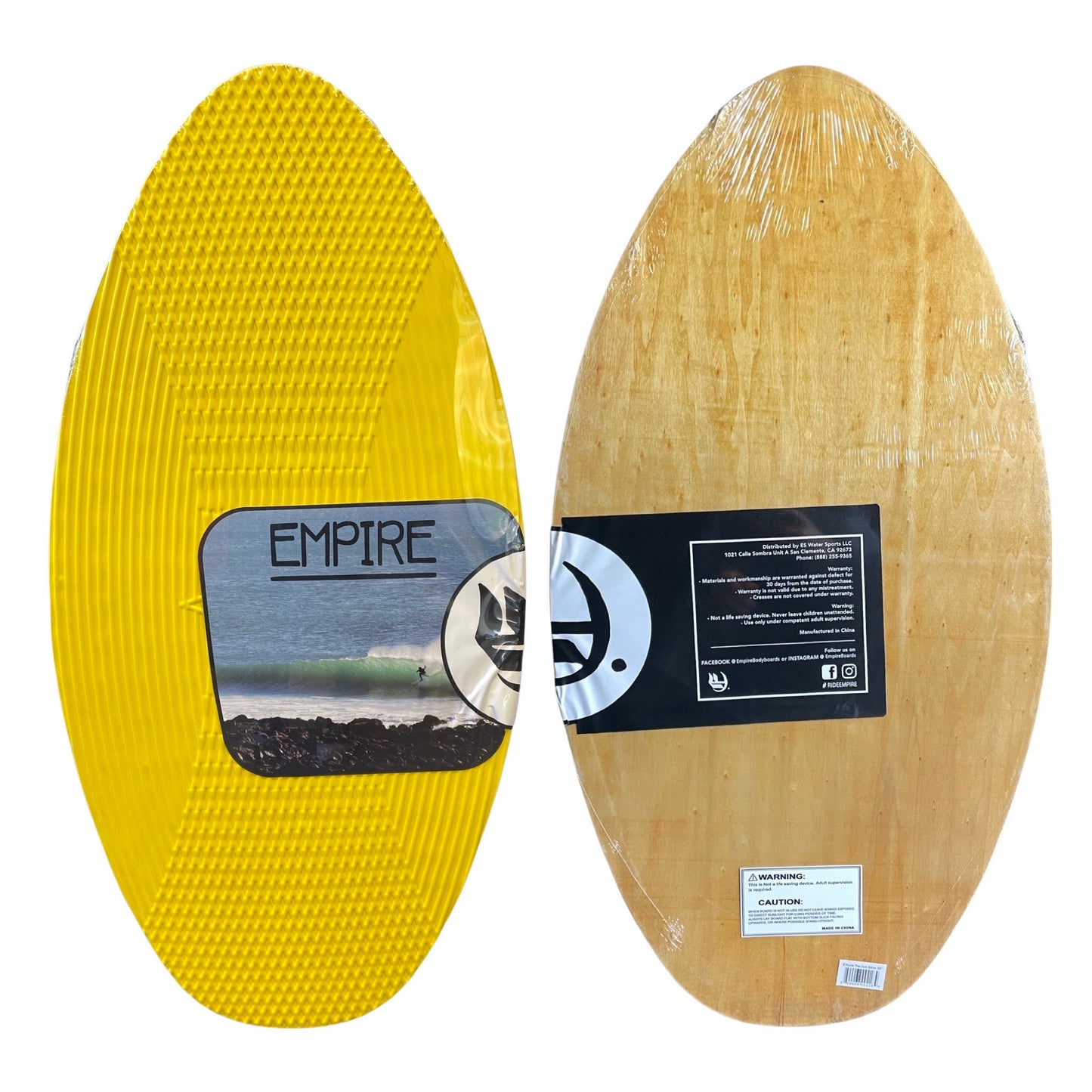 Empire Wood Traction Skimboard